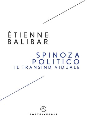 cover image of Spinoza politico